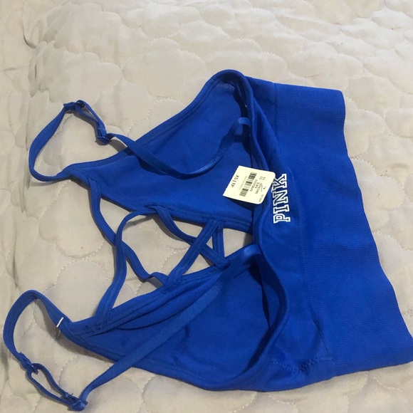 Victoria Secret Pink new blue bralette - Picture 3 of 3